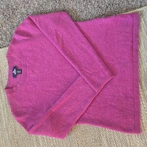 Womens Orchid Purple 100% Cashmere  Lands End Sweater Size Medium